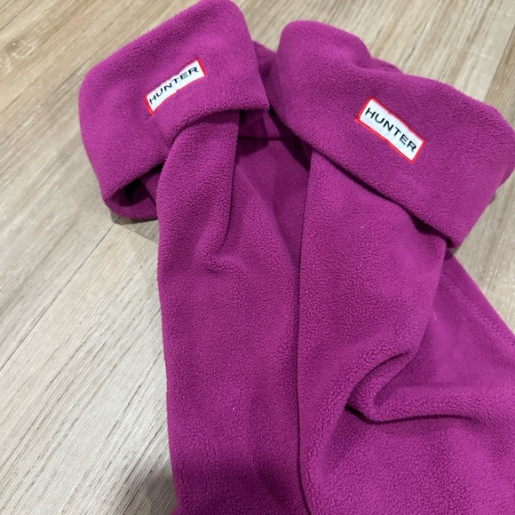 Hunter fleece socks new no tags size L 8/10 USA - Picture 5 of 6